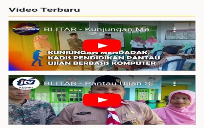 KUNJUNGAN MENDADAK KADIS PENDIDIKAN KAB. BLITAR